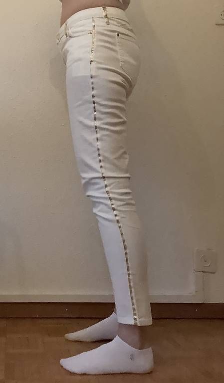 Jeans: Jeans Morgan blanc 40 – Usato da Veyrier venduto da Nath9279 2
