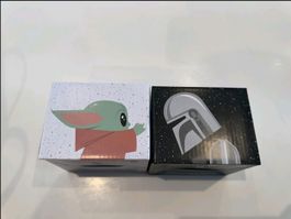 Burger King Baby Yoda & Mando Tassen– Sammlerstück