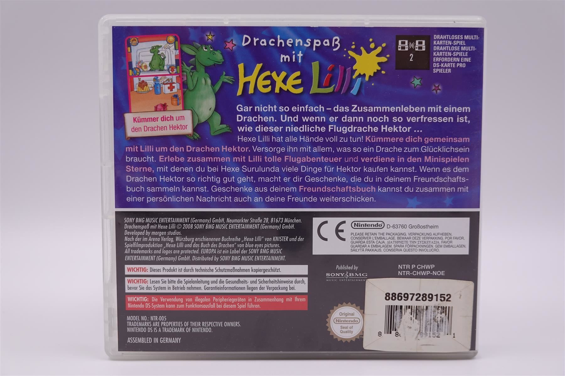 Nintendo Giochi: Drachenspass mit Hexe Lilli (DS) – Usato da Herisau venduto da ZelliZone 1