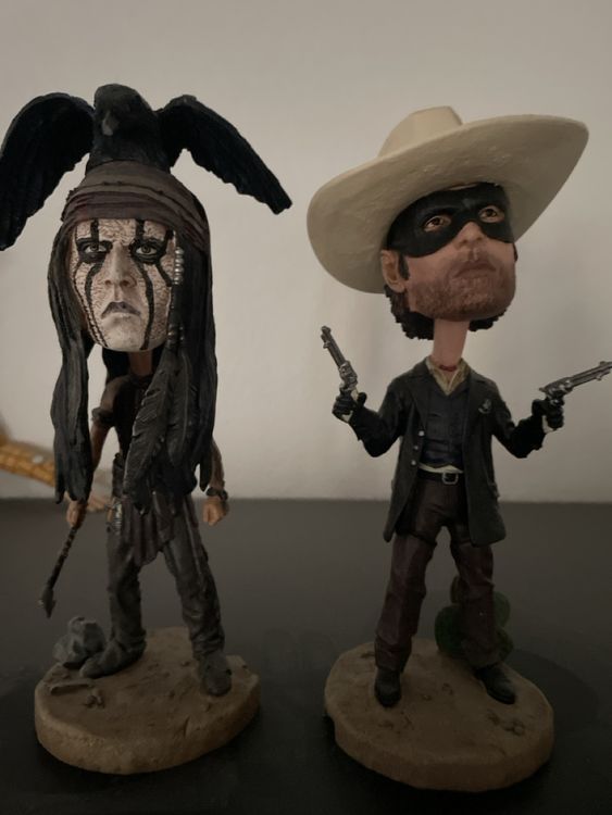Neca Tonto & John Reid Lone Ranger Figuren Set Rarität (Gebraucht) in ...