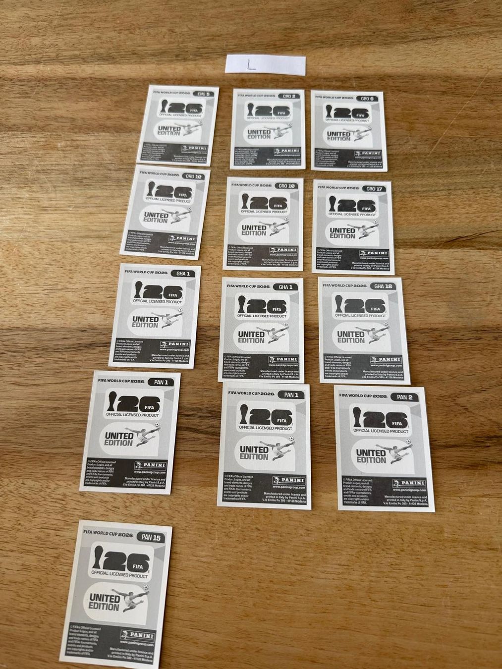 Panini Carte collezionabili: Panini 2026 Gruppen K-L – Usato da Känerkinden venduto da Mailtotini 3