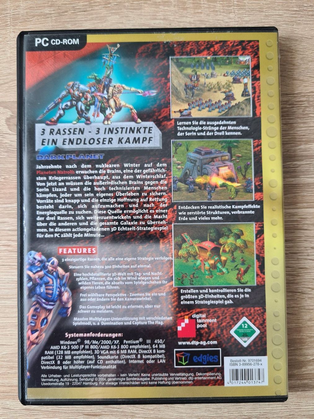 Giochi: Dark Planet Battle For Natrolis - PC – Usato da Carouge GE venduto da Franllo 1