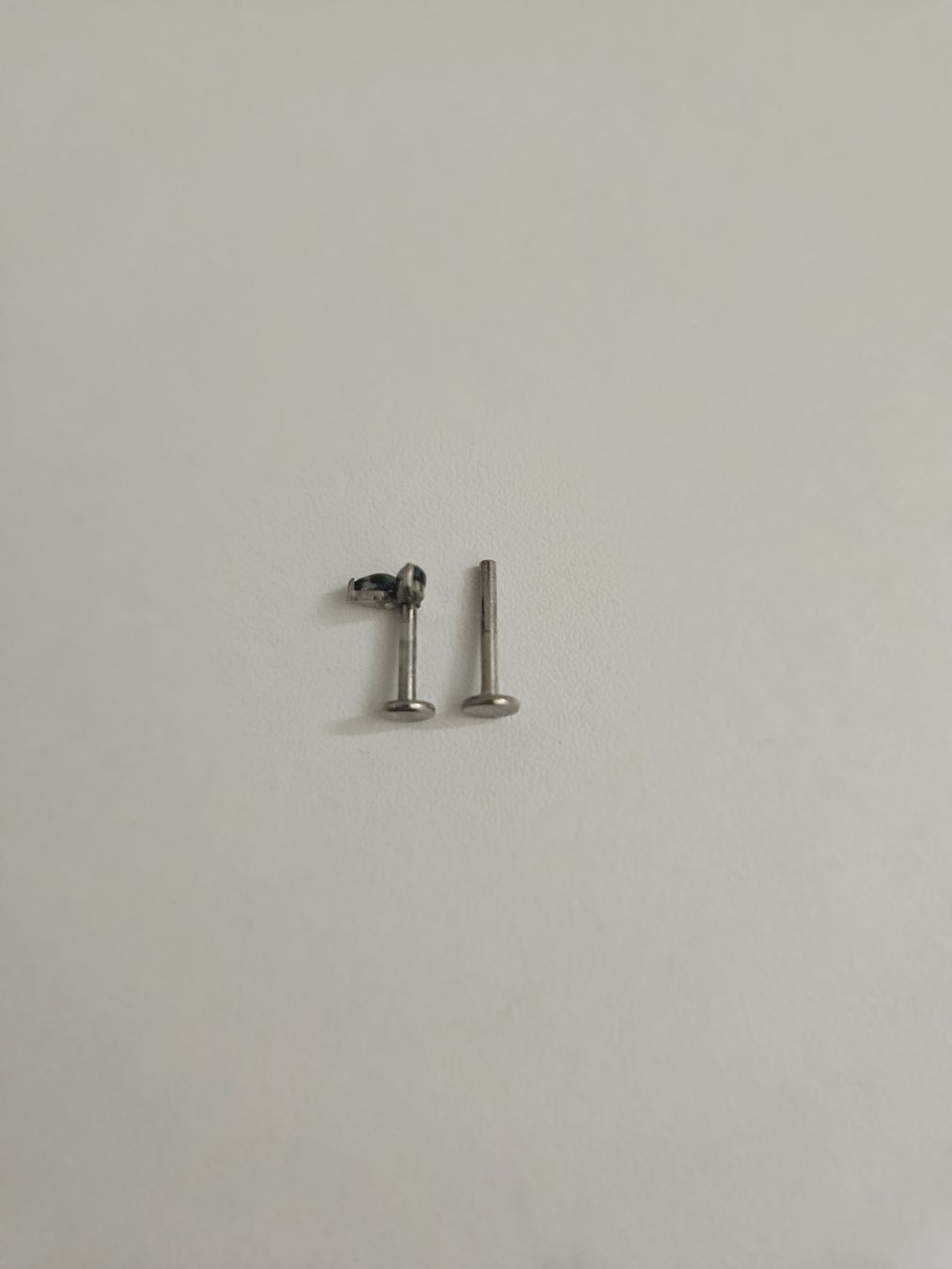 Piercingschmuck: Piercing en titane et agate mousse – Gebraucht aus Bussigny von niwa_mikan 2