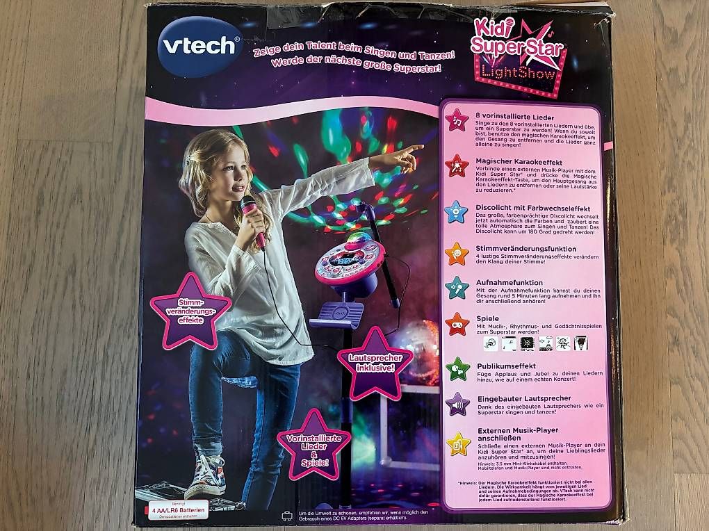 Vtech Giocattoli: Vtech Kidi Super Star Lightshow – Usato da Zürich venduto da rem_8v6m 1