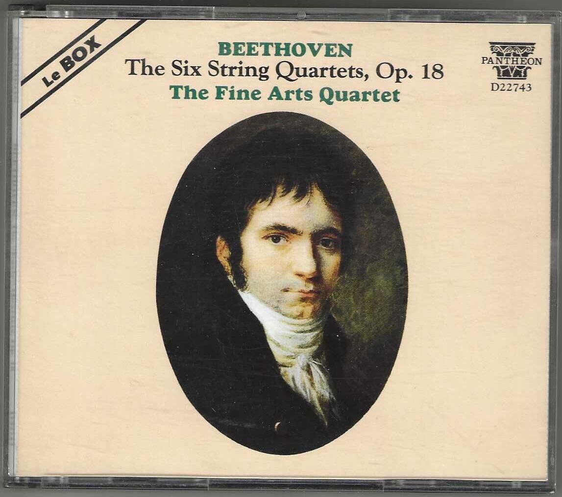 CD: Beethoven - The Six String Quartets Op. 18 - 3 X CD – Usato da Genève venduto da CDLPBookS