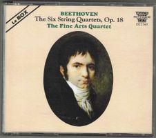 Beethoven - The Six String Quartets Op. 18 - 3 X CD