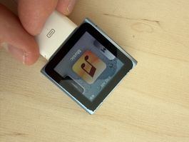Apple iPod Nano 6. Generation blau guter Zustand
