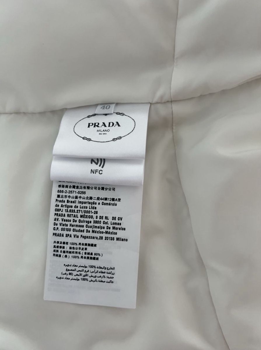 Prada Giacche: *PRADA* Weisse Winterjacke – Usato da Horgen venduto da Christina93Jolina 4
