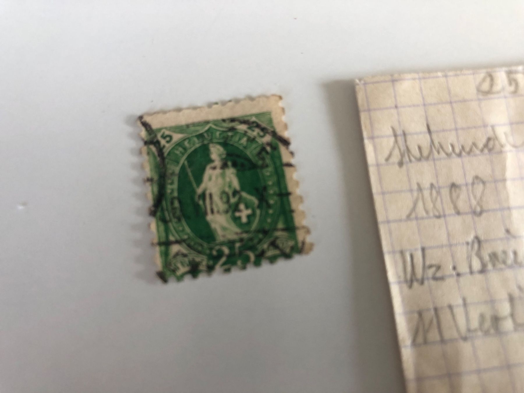 Tutti i francobolli: Dachbodenfund STEHENDE HELVETIA – Usato da Lufingen venduto da Rac0 3