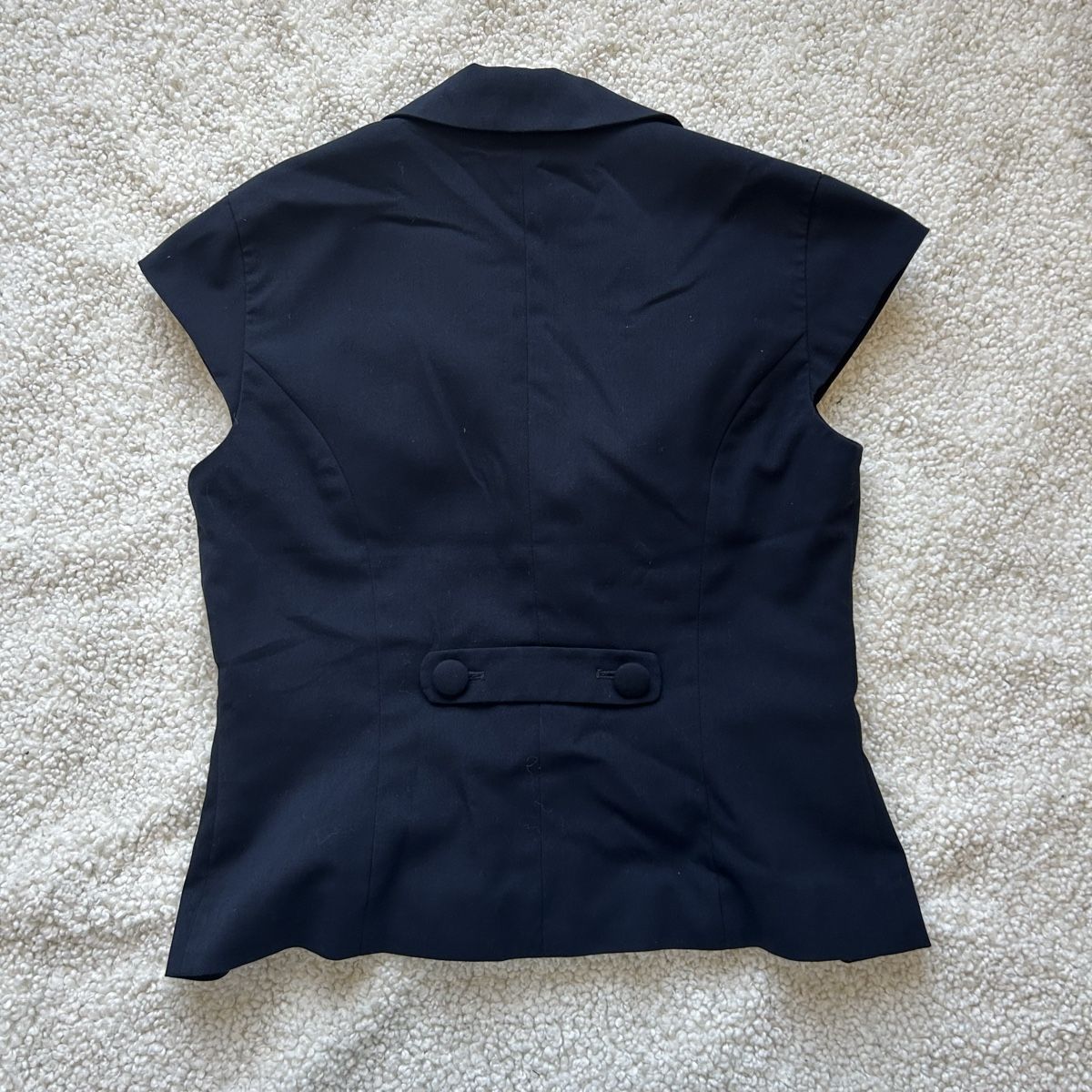 Blusen: Blazer Oberteil Bluse Navyblau  – Gebraucht aus Oberentfelden von Klingm 2