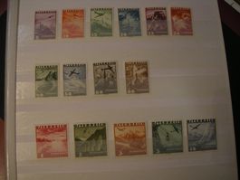 1935 ÖSTERREICH MiNr. 598/612,, FLUGPOST-SATZ  POSTFRISCH/**