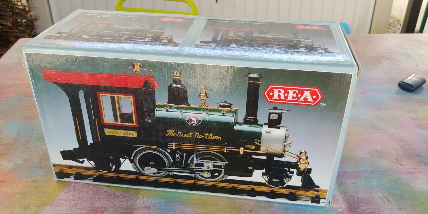 Modelleisenbahnen: REA Dampflok mit Wagen G – Gebraucht aus Waltenschwil von Ardnas007 6