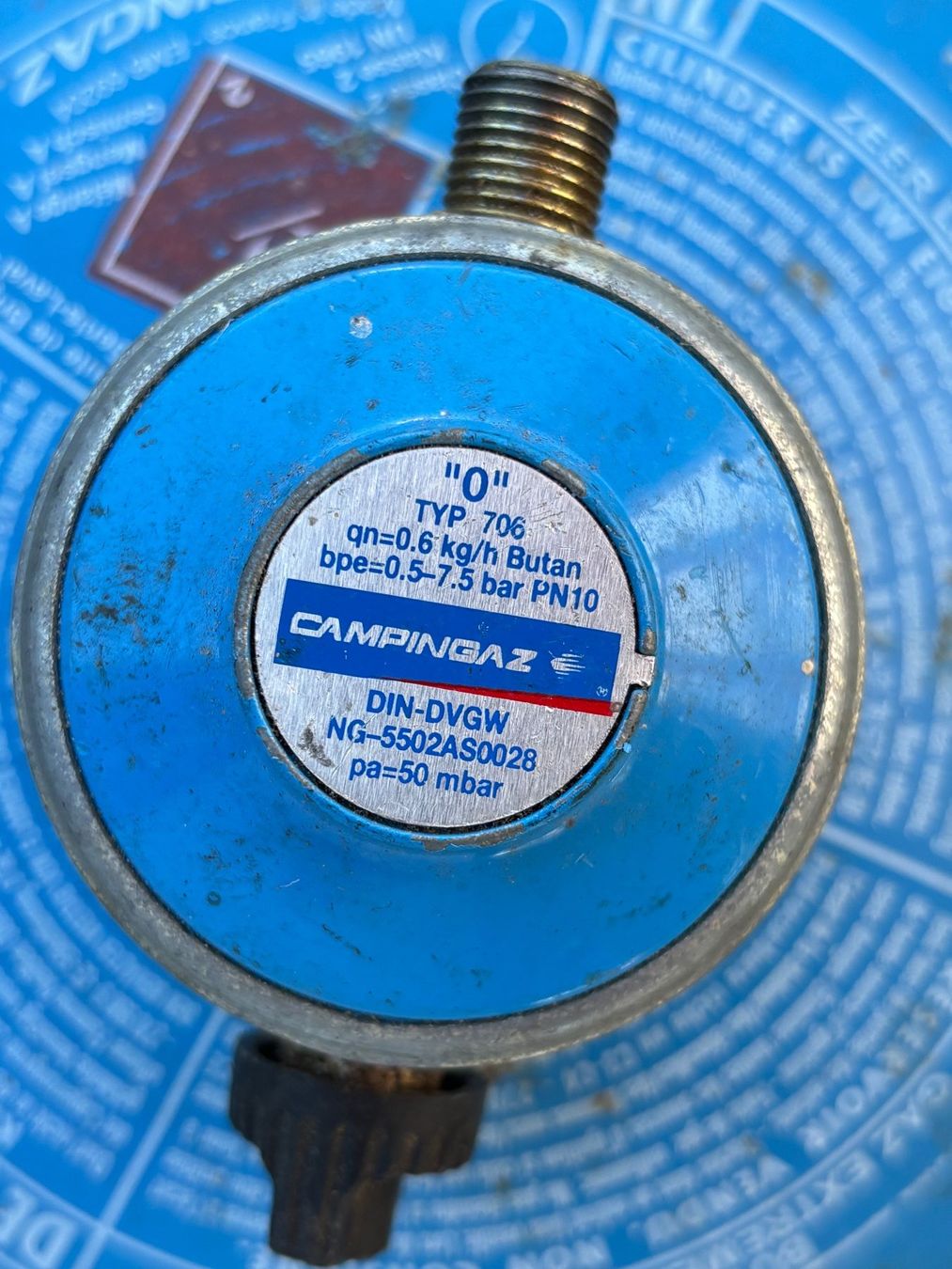 Campingaz Apparecchiature e tecnologia a gas: Campingaz Gasflasche Typ 907 mit Inhalt – Usato da Salvenach venduto da Haeseli59 2