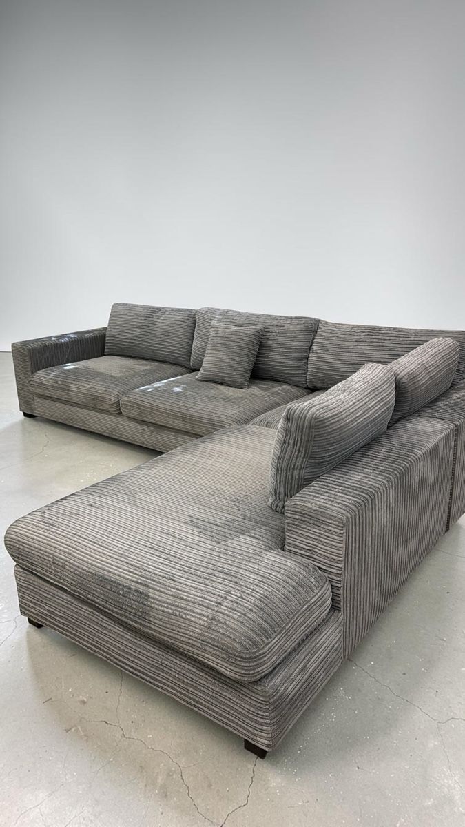 Pfister Sofas: Johan Jakob Pfister Ecksofa Grand Hellblau – D'occasion à Fehraltorf par Sofalab.swiss 3