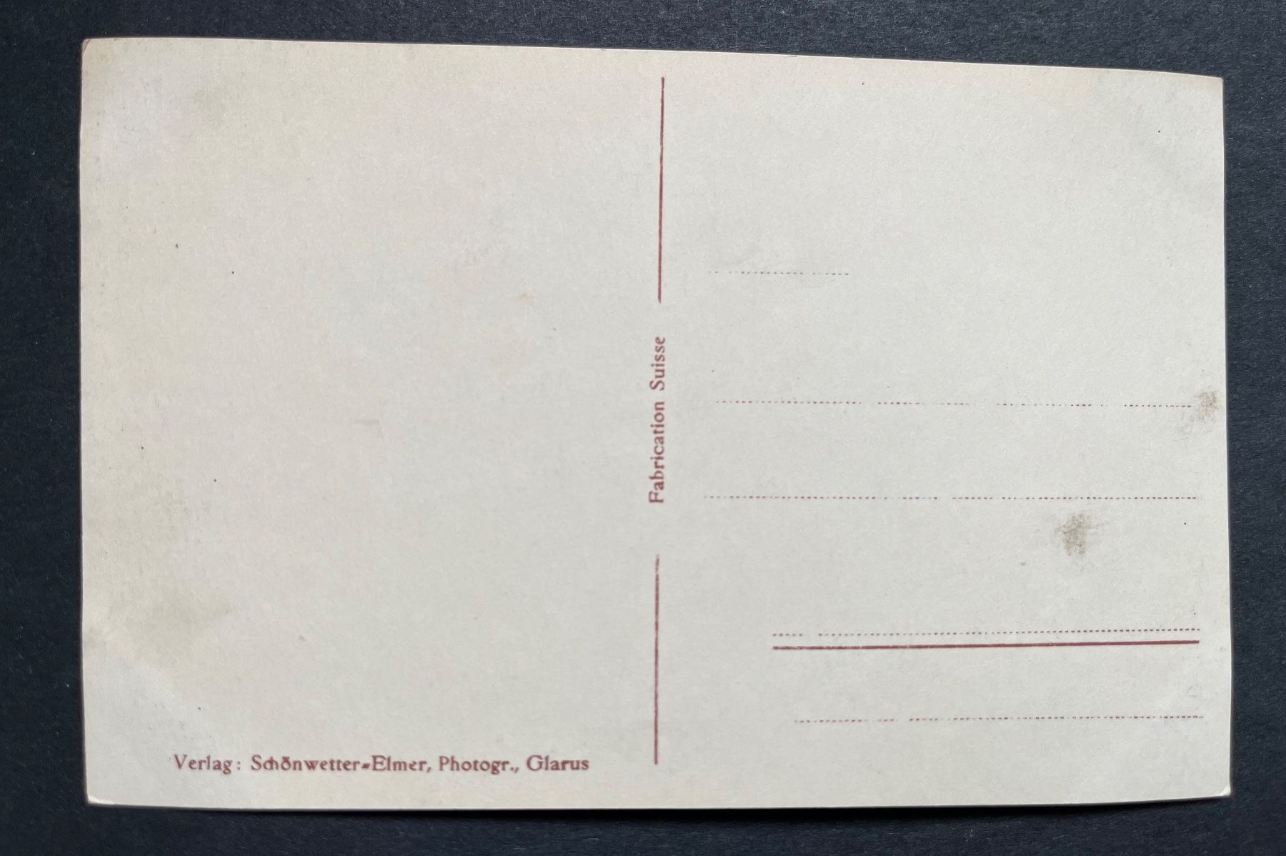 Cartoline postali: Vrenelisgärtli, Glarner Alpen, ca. 1930 – Usato da Ostermundigen venduto da DaxKarten-75 1