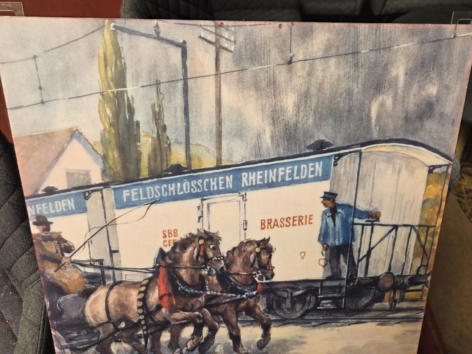 Feldschlösschen Schilder: Feldschlösschen Werbeschild 50x 50cm – Gebraucht aus Kriens von Clevero 1