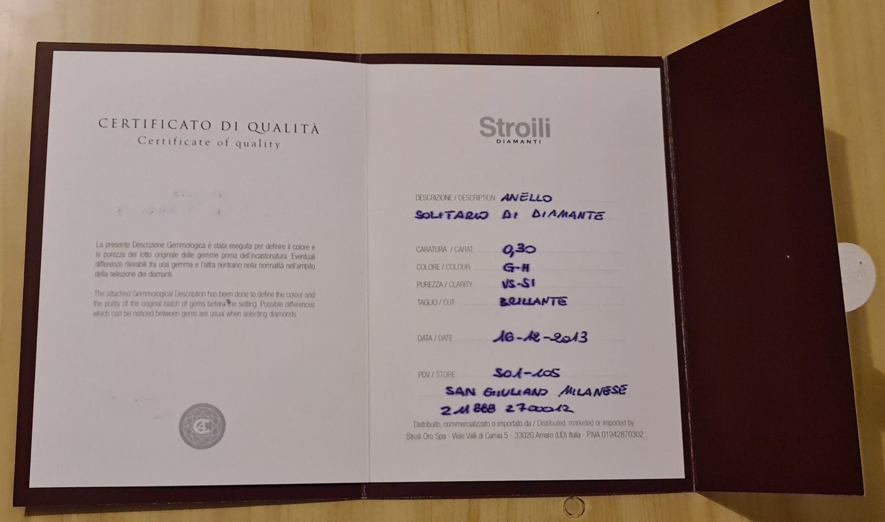 Anelli: Diamantenring – Nuovo (secondo la descrizione) da Ruswil venduto da DNAB 8