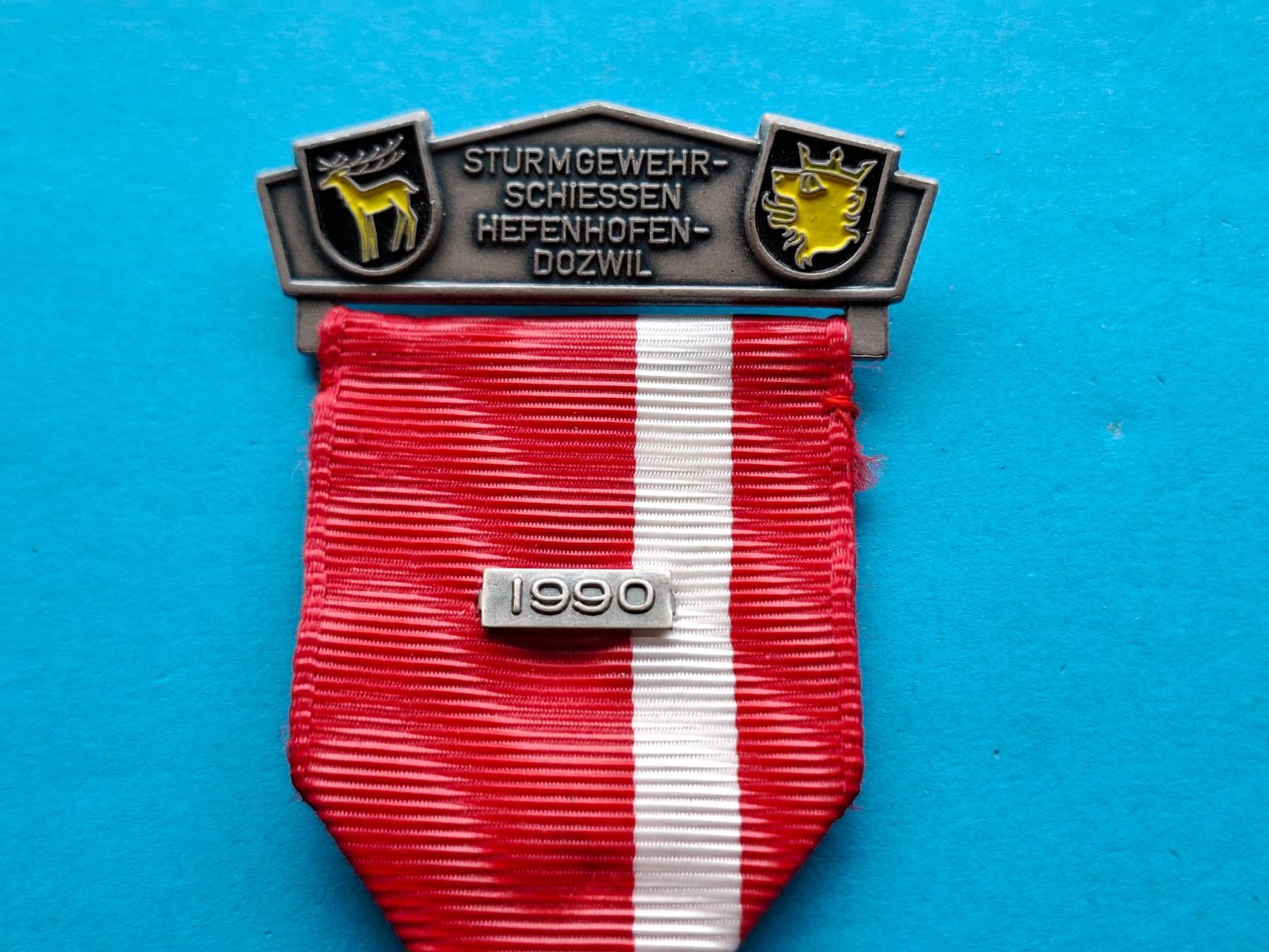 Medaglie: Unterwalden 1291 )A559) – Usato da Schwanden GL venduto da Suvorov 1