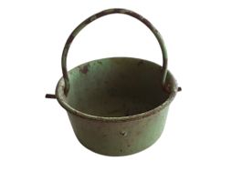 Puppenstube antik - Kochkessel Blech