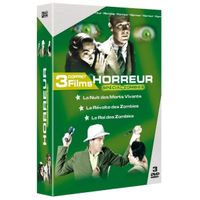 Coffret 3 Films Horreur Spécial Zombies Neuf sous emballage