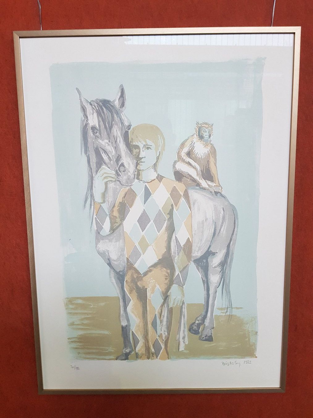 Grafica & Litografie: Orig. Lithografien Karneval Venedig 1983 – Usato da Münchenstein venduto da tsp01 4