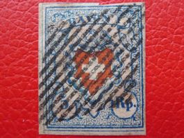17II, T.33 B1-LU, Bogenecke, Kat: 650.-+ mit Befund