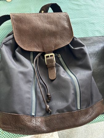 Rucksack, Bogner mit echt Leder, top Zustand