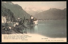 AK Lac Léman, Vue panoramique