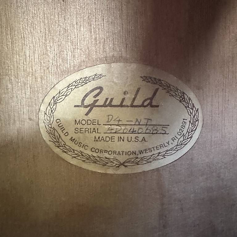 Musikinstrumente: Guild D-4 USA Westerly 1994 Electro-Acoustique – Gebraucht aus Carouge GE von Domblo 6