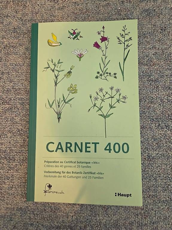 Libri: Carnet 400 Botaniklehrbuch – Nuovo e nell'imballaggio originale da Köniz venduto da Vieles_Vani