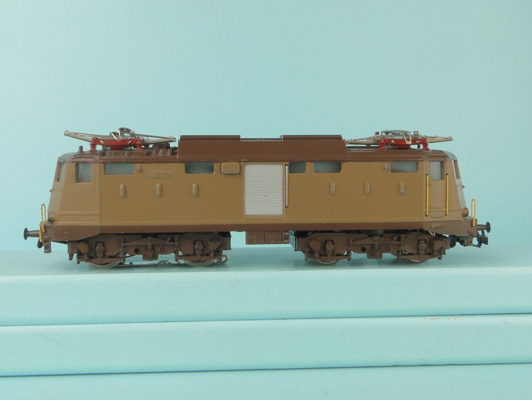 Märklin Modellini di ferrovie: Märklin 3035 FS E424 Lokomotive – Usato da Bülach venduto da cann11 3