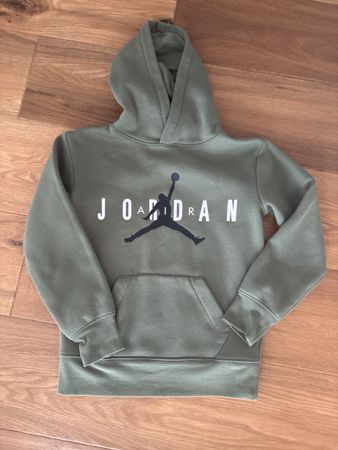 Jordan Hoodie Oliv Gr. 128-132