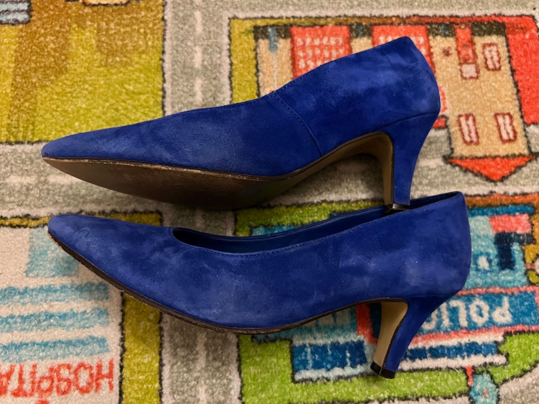 Scarpe da donna: LH Damen Pums Schuh Gr 36 Blau – Usato da Frenkendorf venduto da Style365 2