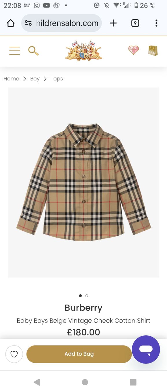 Burberry Giacche & Cappotti: Burberry baby 12 mois – Nuovo (secondo la descrizione) da Le Landeron venduto da Plushka