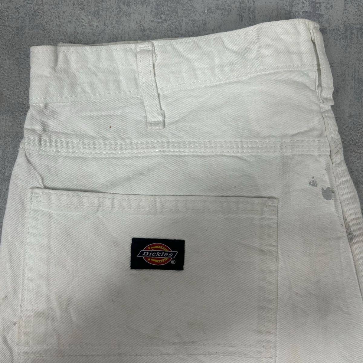 Dickies Jeans: Pantalon de travail / work pants Dickies Blanc - W32 – Nuovo (secondo la descrizione) da Hauterive NE venduto da Leo_o 1