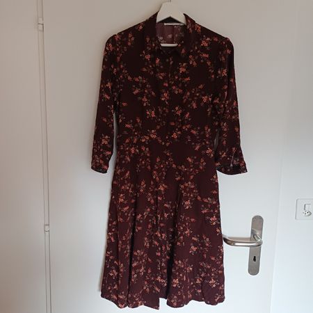 NILE Atelier Floral Midi Dress Size S
