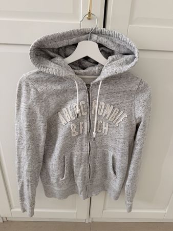 Abercrombie & Fitch grey hoodie
