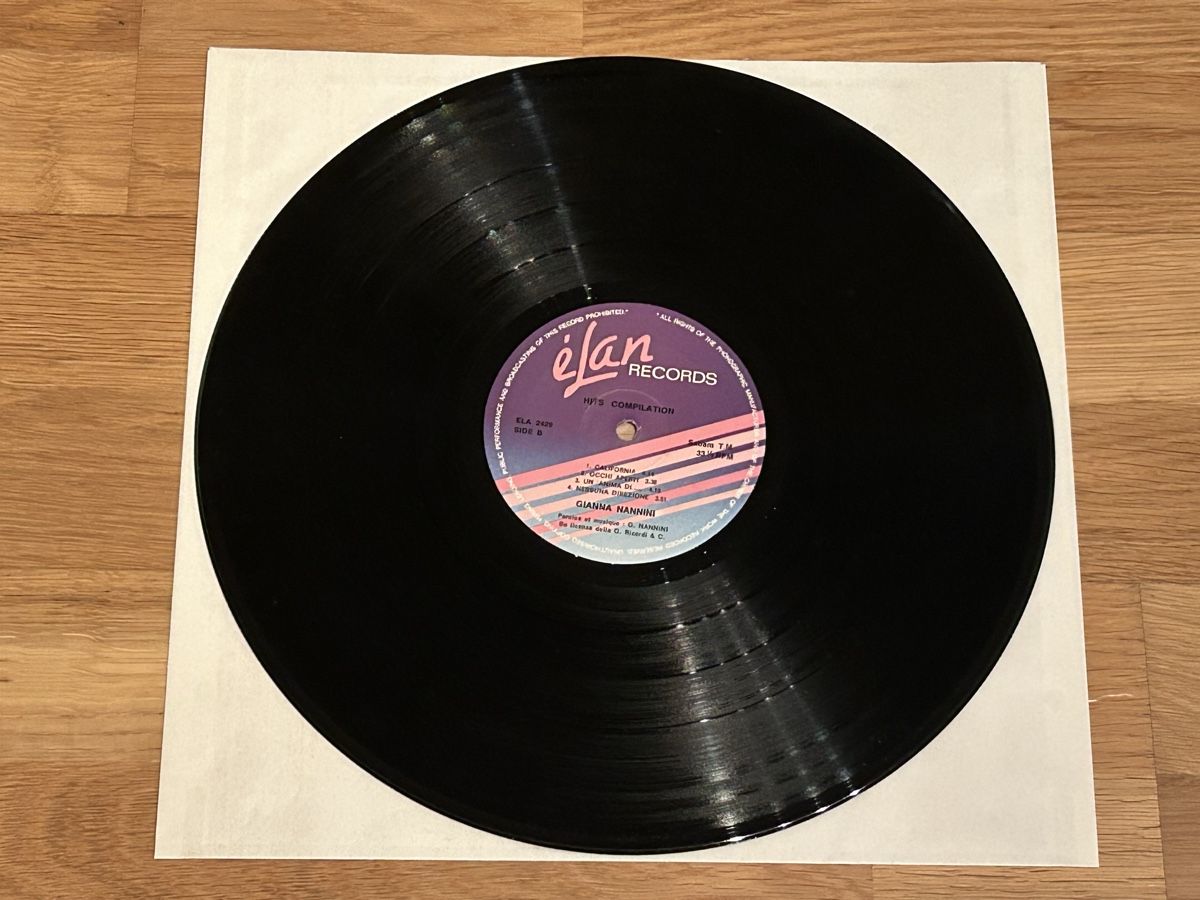 Dischi in vinile: Gianna Nannini. Bella bellissima – Usato da Faulensee venduto da Mizuno06 3