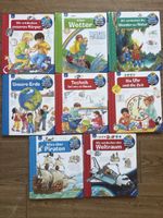 Buchset "Wieso Weshalb Warum" 8 Teile Kinderwissen neuwertig