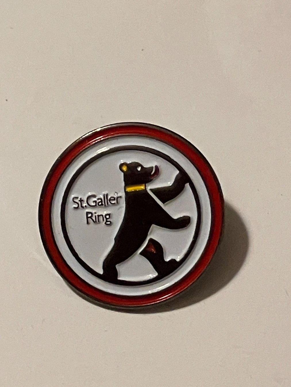 Placchette & Badge: 1 Pin St. Galler Ring – Usato da Basel venduto da djwwpp