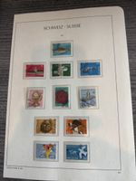 Schweizer Briefmarken Sammlung, Album Schweiz, Jahr 1964
