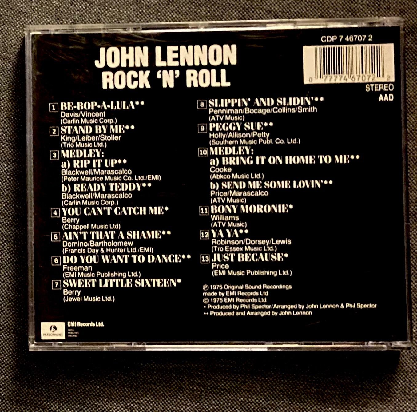 CDs: JOHN LENNON CD ROCK 'N' ROLL – Gebraucht aus Luzern von Lycka 1