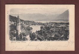 Gruss aus THUN - 1900 Feldpost