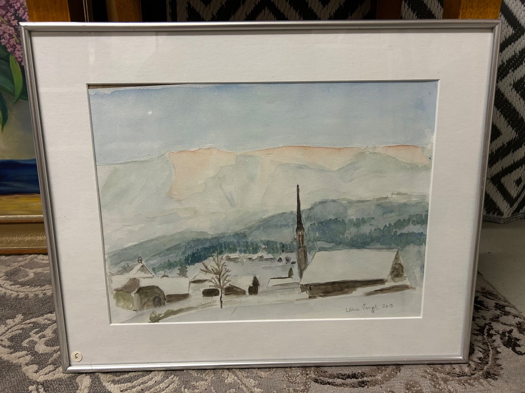 Foto & Immagini: Bilderrahmen mit Glas und Passepartout ca. 52x42cm – Usato da Sursee venduto da fer_n6vf 3