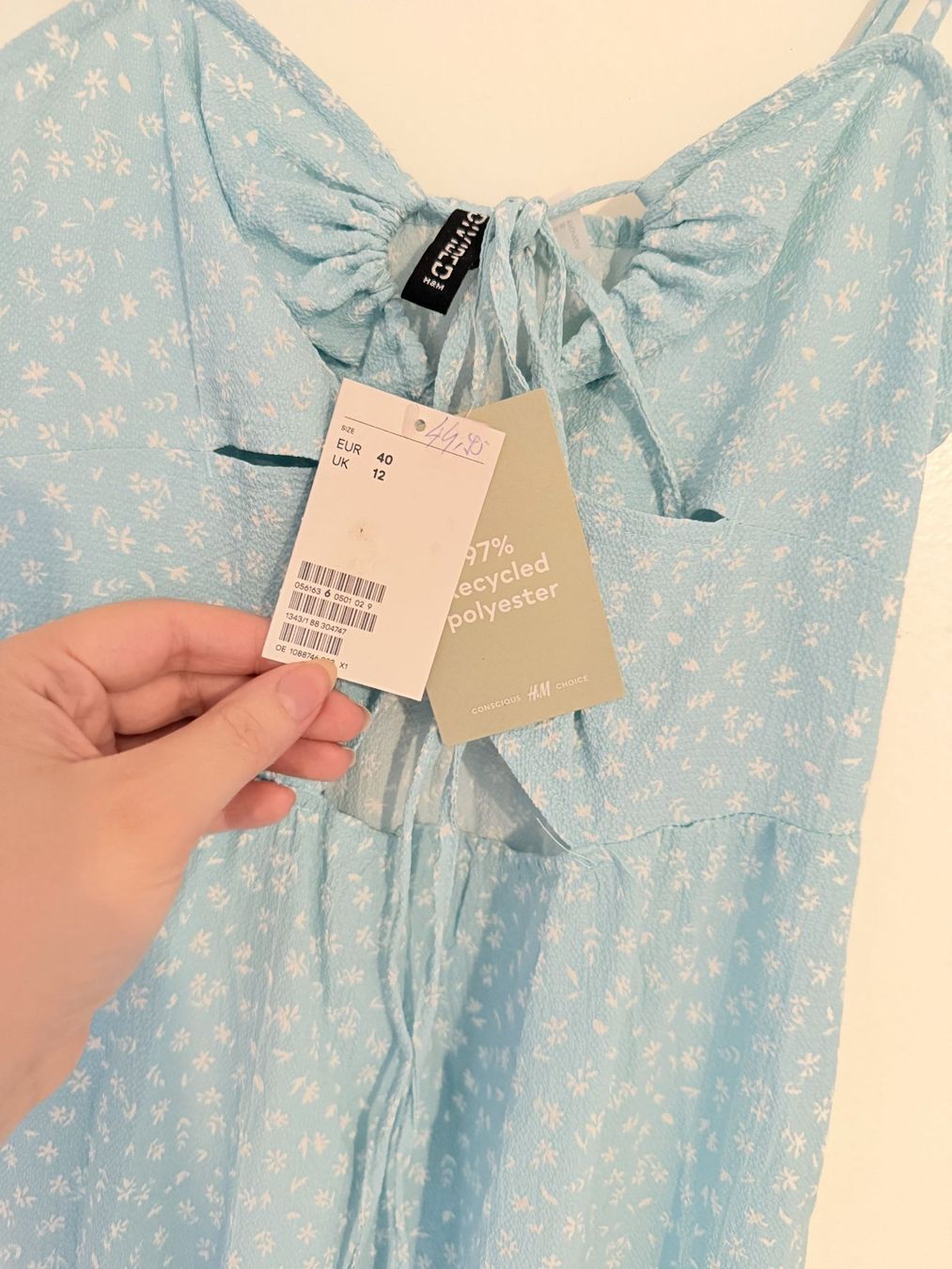 H&M Robes: H&M Sommerkleid blau – Neuf (Voir description) à Oensingen par ped_wb6r 2