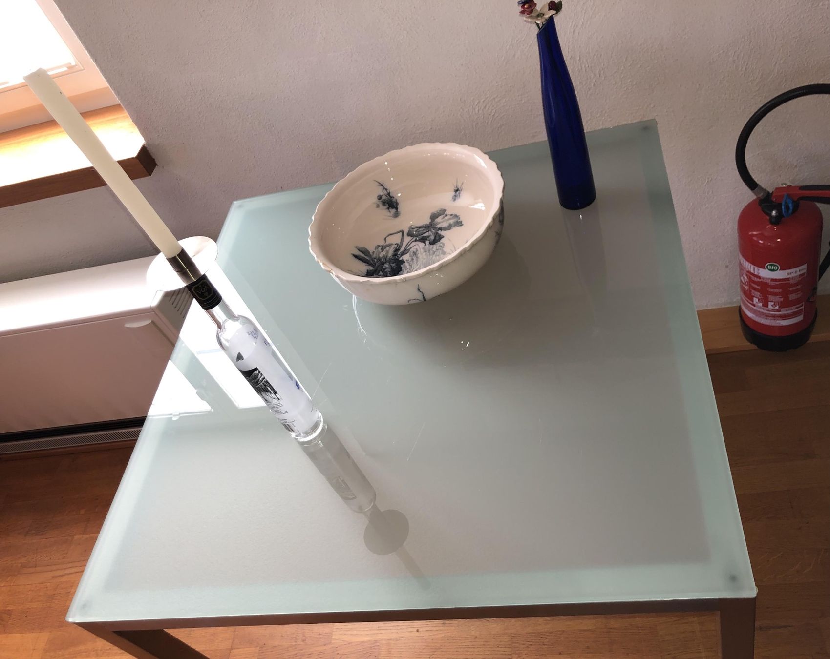 Tables: Glastisch, Edelstahltisch – D'occasion à Oberkulm par Weberlisa 1