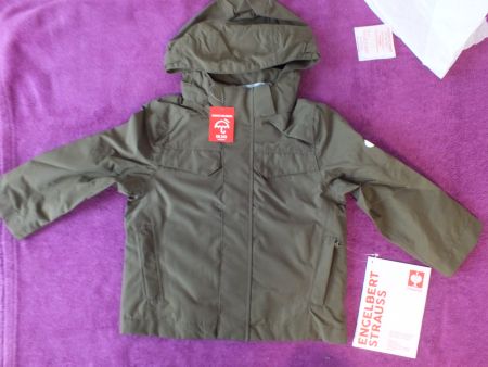 Engelbert Strauss Regenjacke - e.s.concrete Gr. 98/104 - NEU