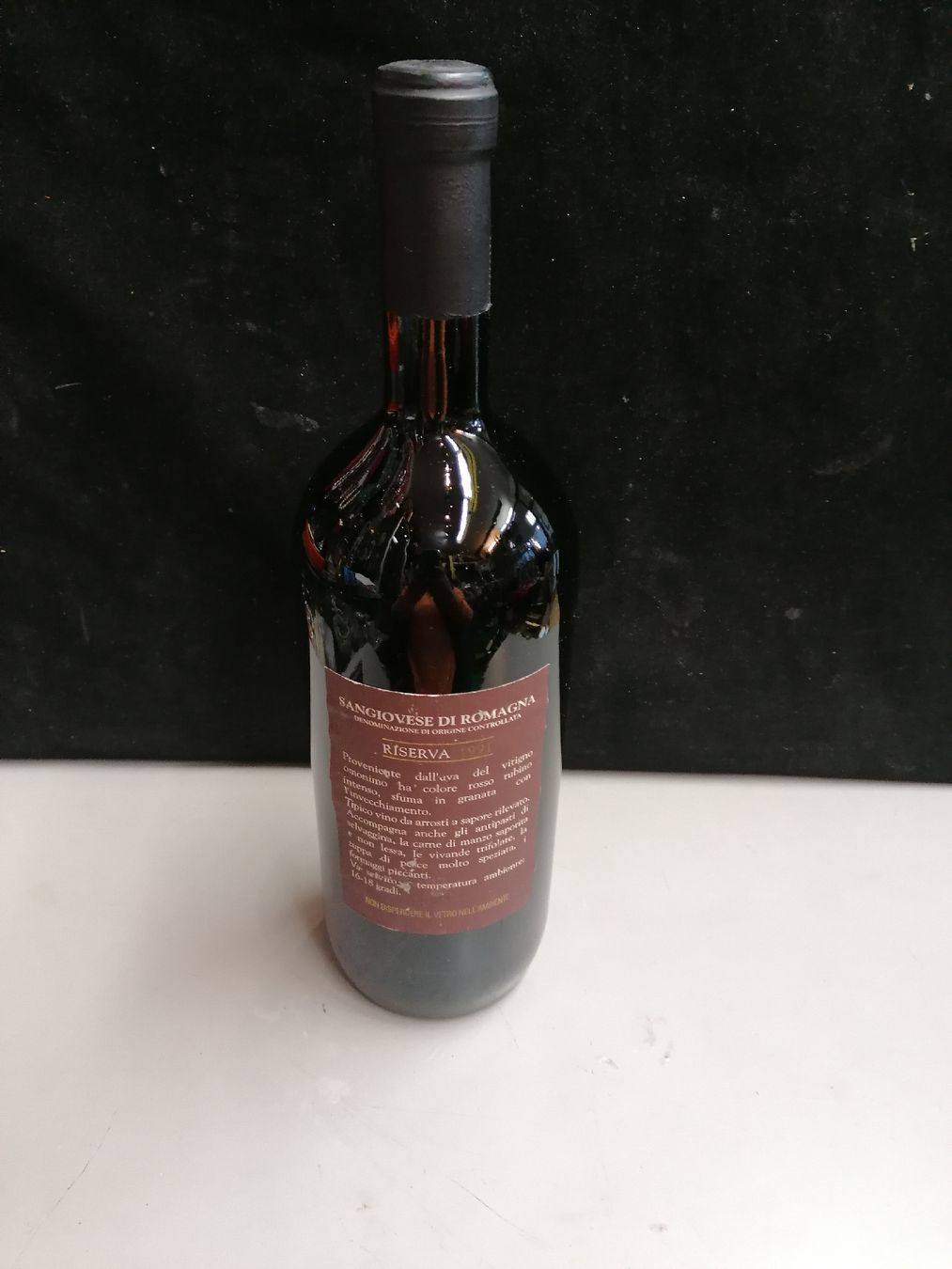 Vins: RISERVA SANGIOVESE DI ROMAGNA 1991 – Neuf (Voir description) à Genève par Leboucheoreilles 4