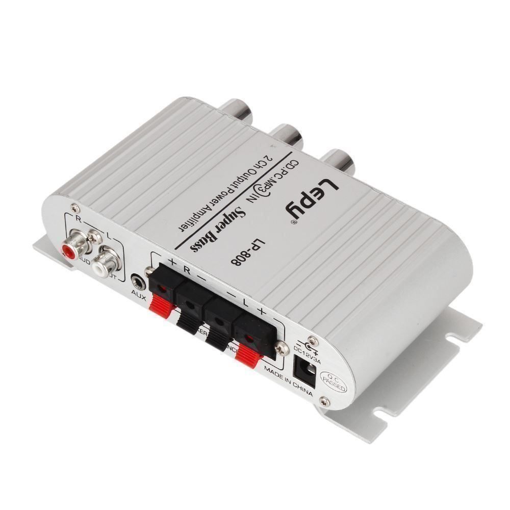Amplificatori: Mini Audio Stereo Super Amplifier Auto Hi-Fi – Nuovo (secondo la descrizione) da Thun venduto da Top32