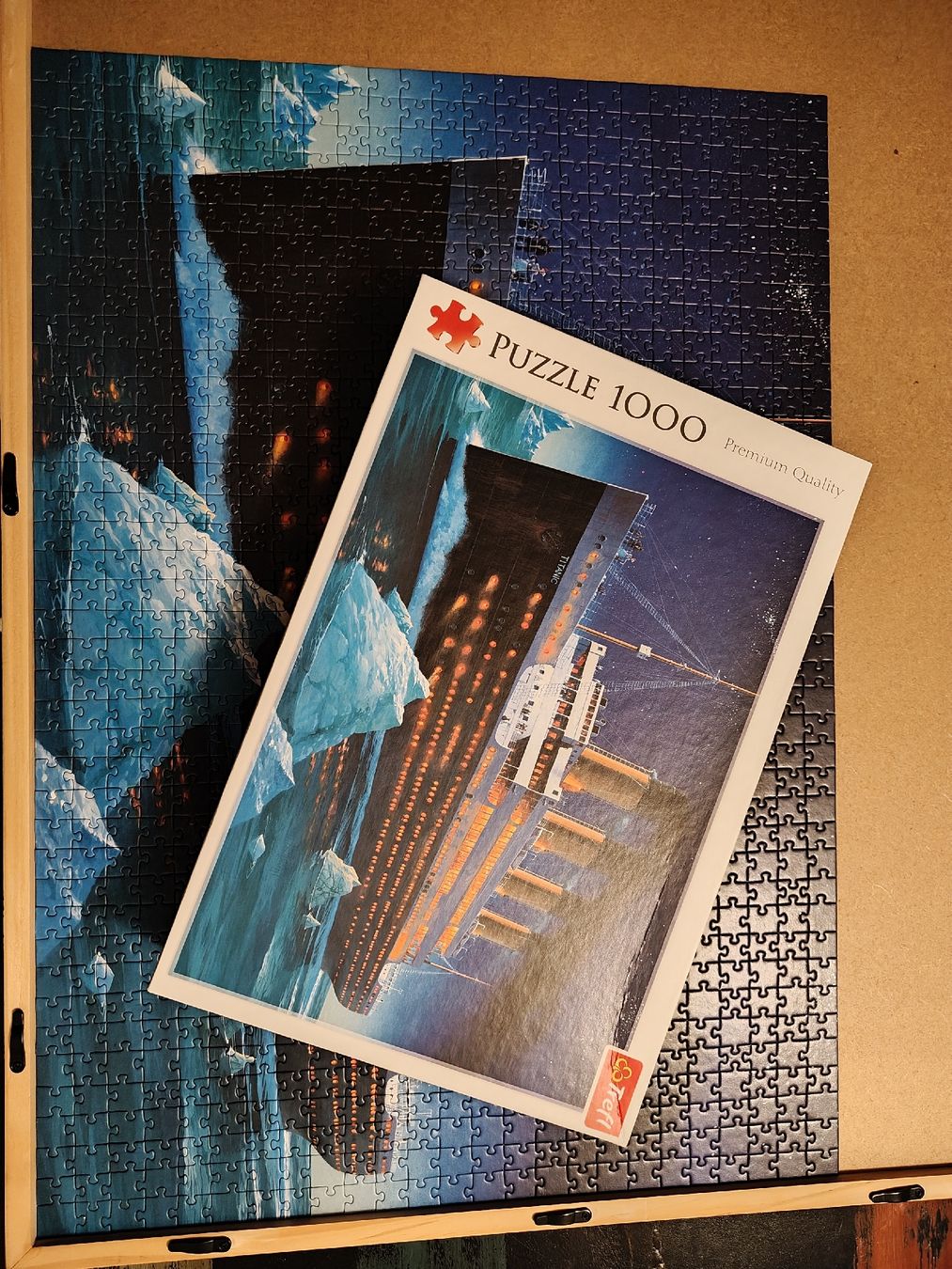 Puzzle: Trefl Puzzle Titanic 1000 Teile – Usato da Zeglingen venduto da Vanillacoke 1